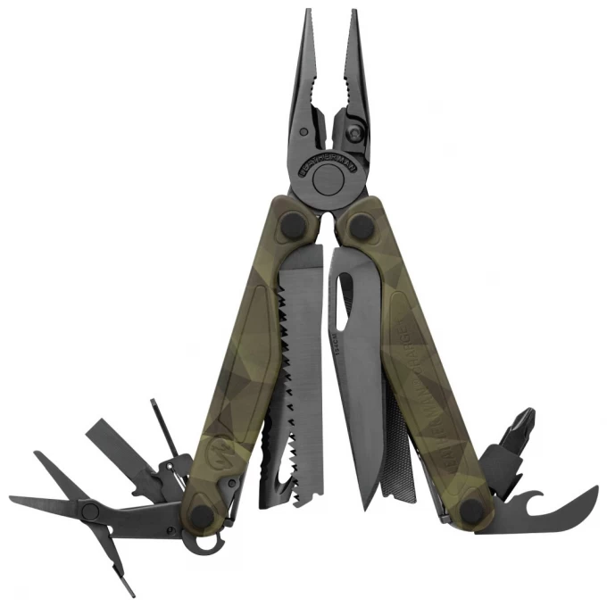Мультитул LEATHERMAN CHARGE PLUS FOREST CAMO с нейлоновым чехлом 832710 Мультитул LEATHERMAN CHARGE PLUS FOREST CAMO с нейлоновым чехлом 832710
